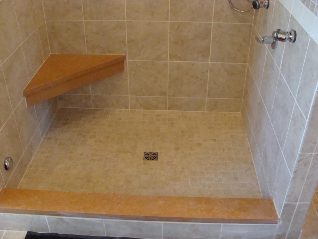  Shower Floating Bench - Schluter Kerdi-Board 2 with
